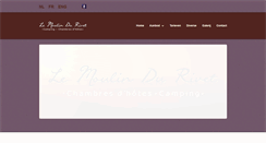 Desktop Screenshot of moulindurivet.com
